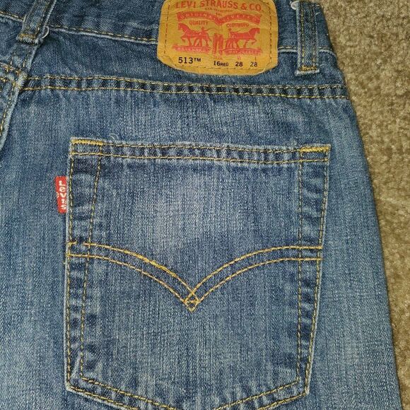 513 Classic Red Tag Levi’s size 16 (Jr. kids) 28/28 - Picture 4 of 6